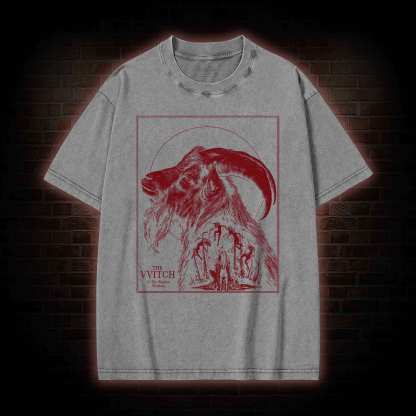 The Witch Vvitch Inspired Black Phillip Washed T-shirt