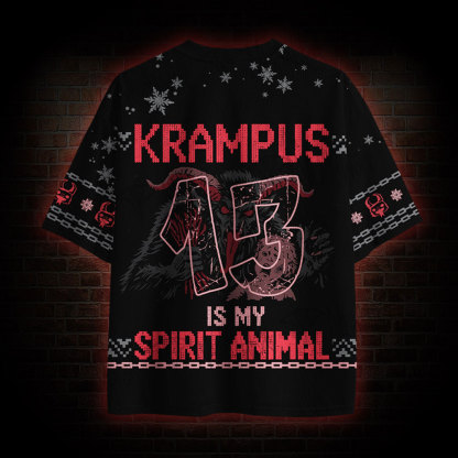 Krampus Is My Spirit Animal Mesh Jersey
