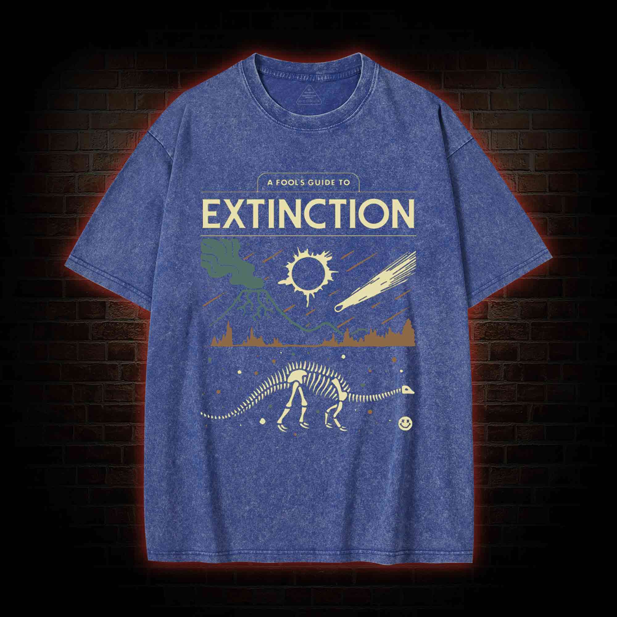 A Fool's Guide To Extinction Washed T-shirt