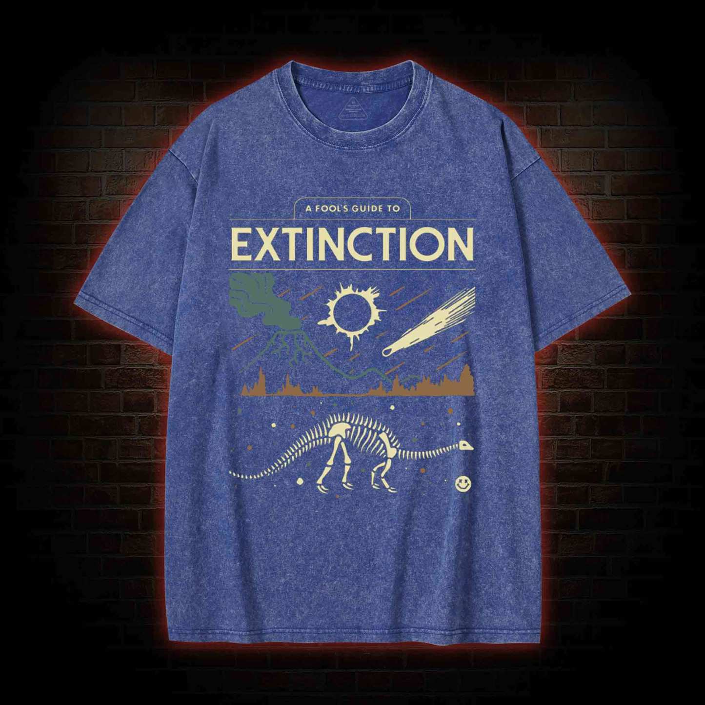 A Fool's Guide To Extinction Washed T-shirt