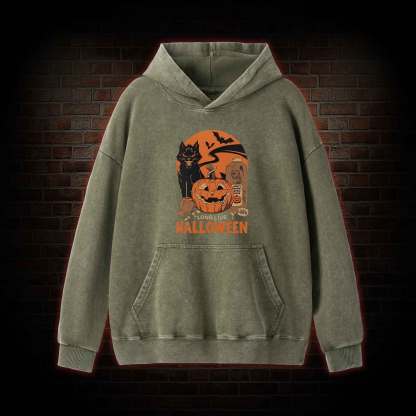 Long Live Halloween Washed Hoodie