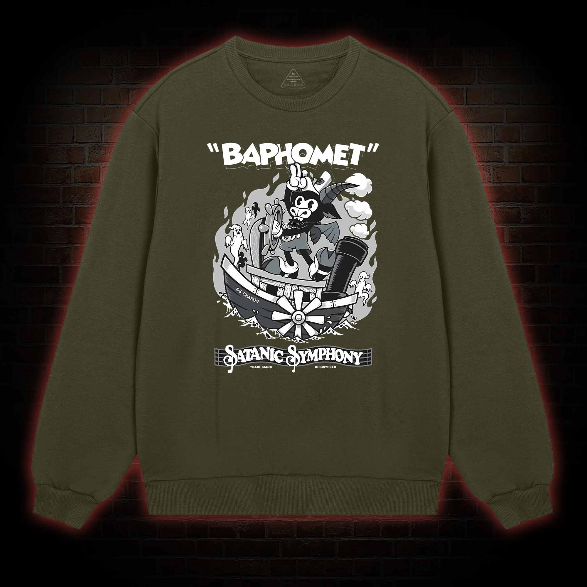 Satanic Symphony Baphomet Sweatshirt