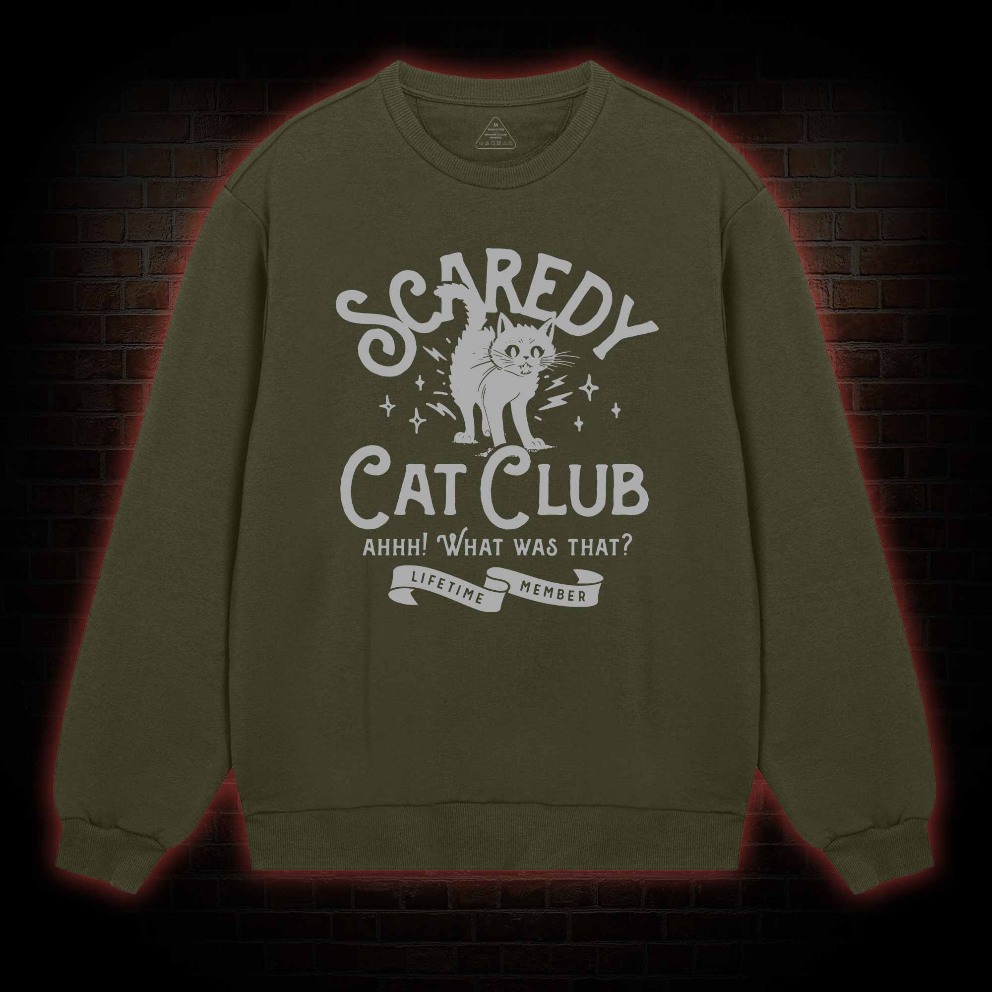 Scaredy Cat Club Sweatshirt