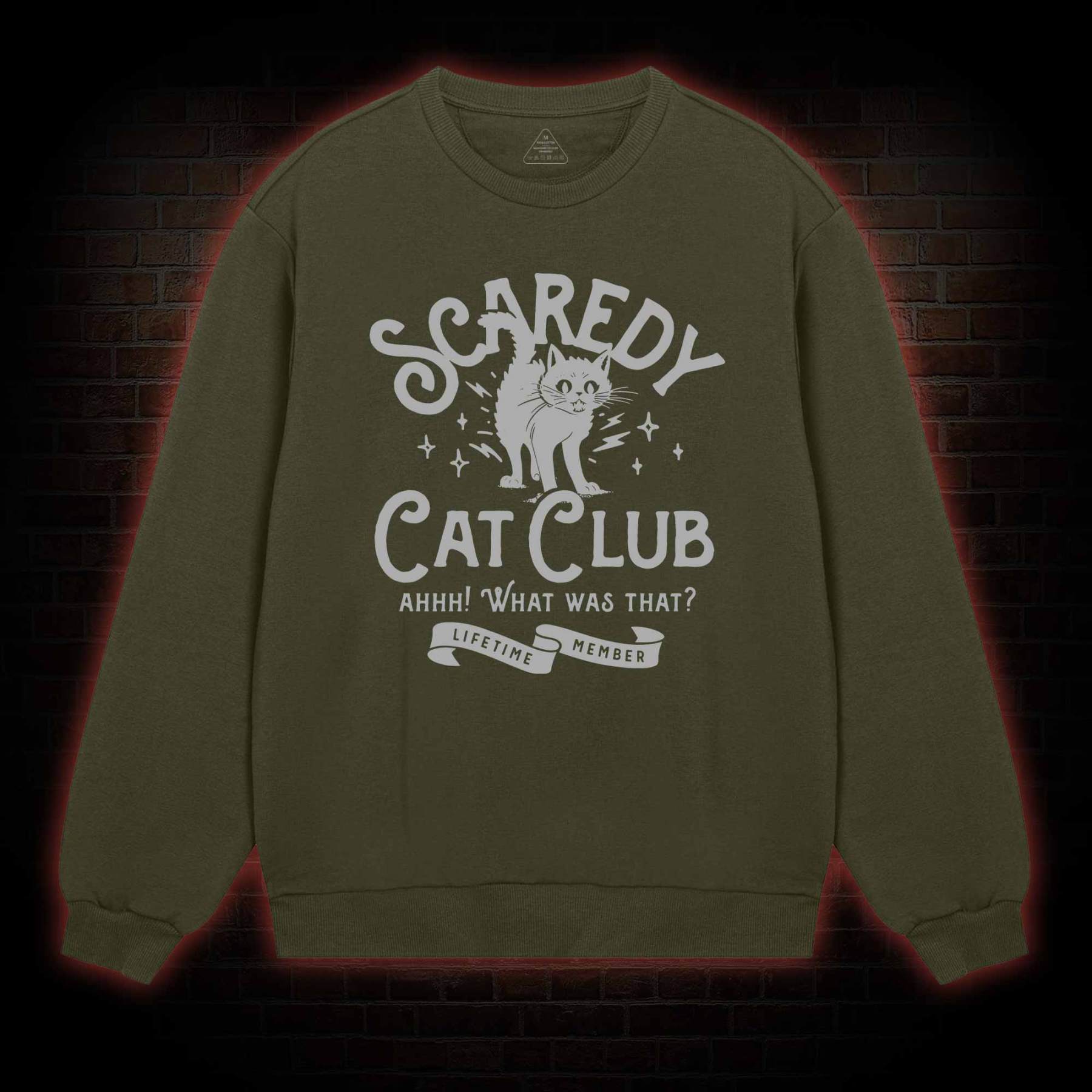 Scaredy Cat Club Sweatshirt