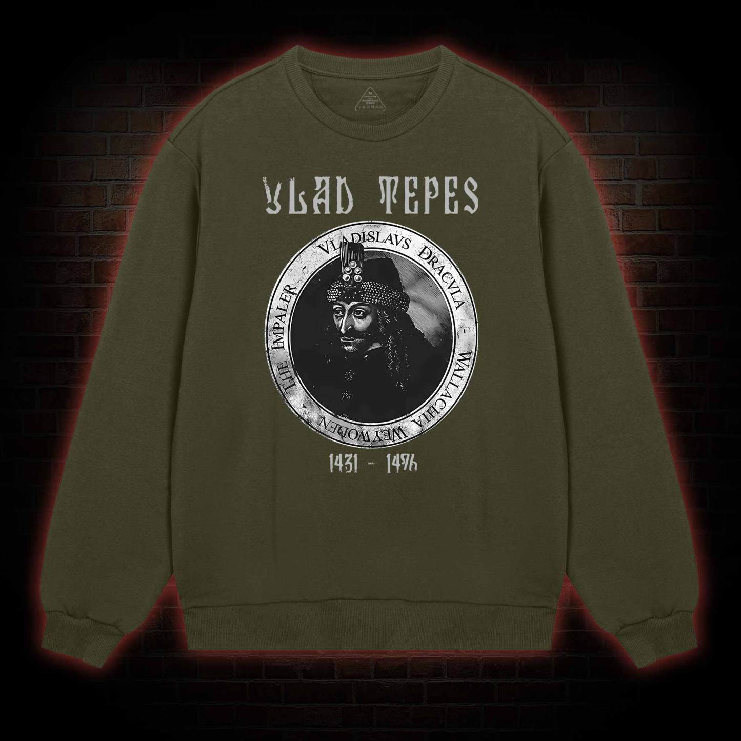 Vlad Dracula Gothic Sweatshirt