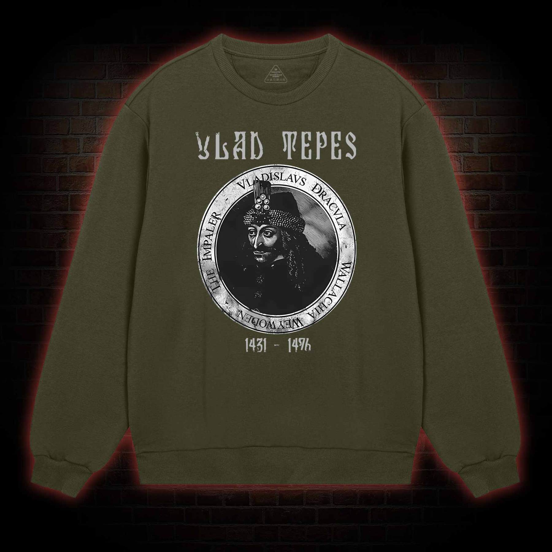 Vlad Dracula Gothic Sweatshirt