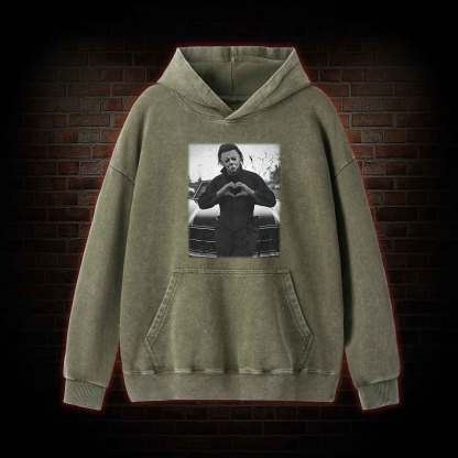 You can't Kill the Boogeyman! Washed Hoodie