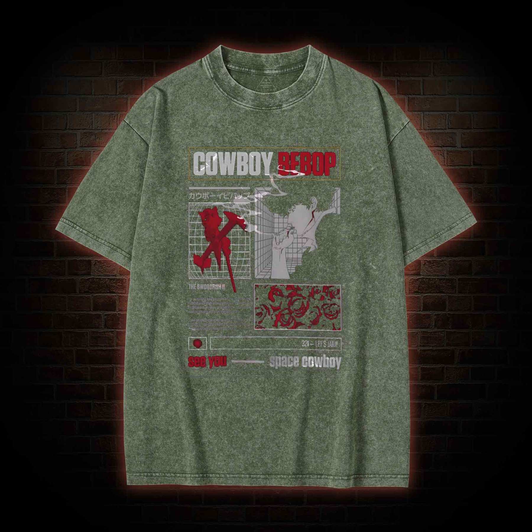 See You Cowboy Washed T-shirt