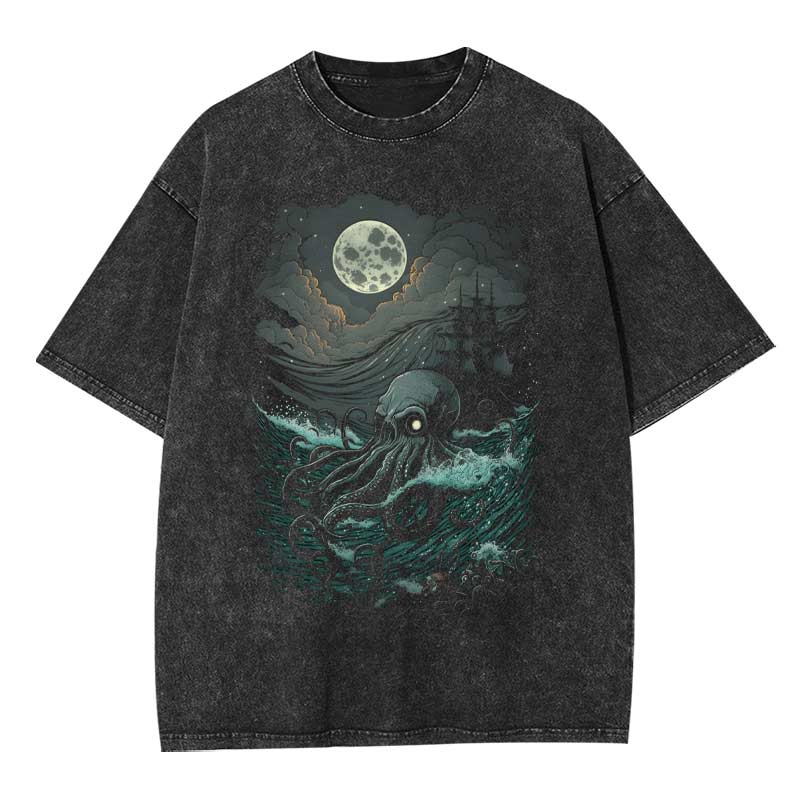 Octopus Washed T-shirt
