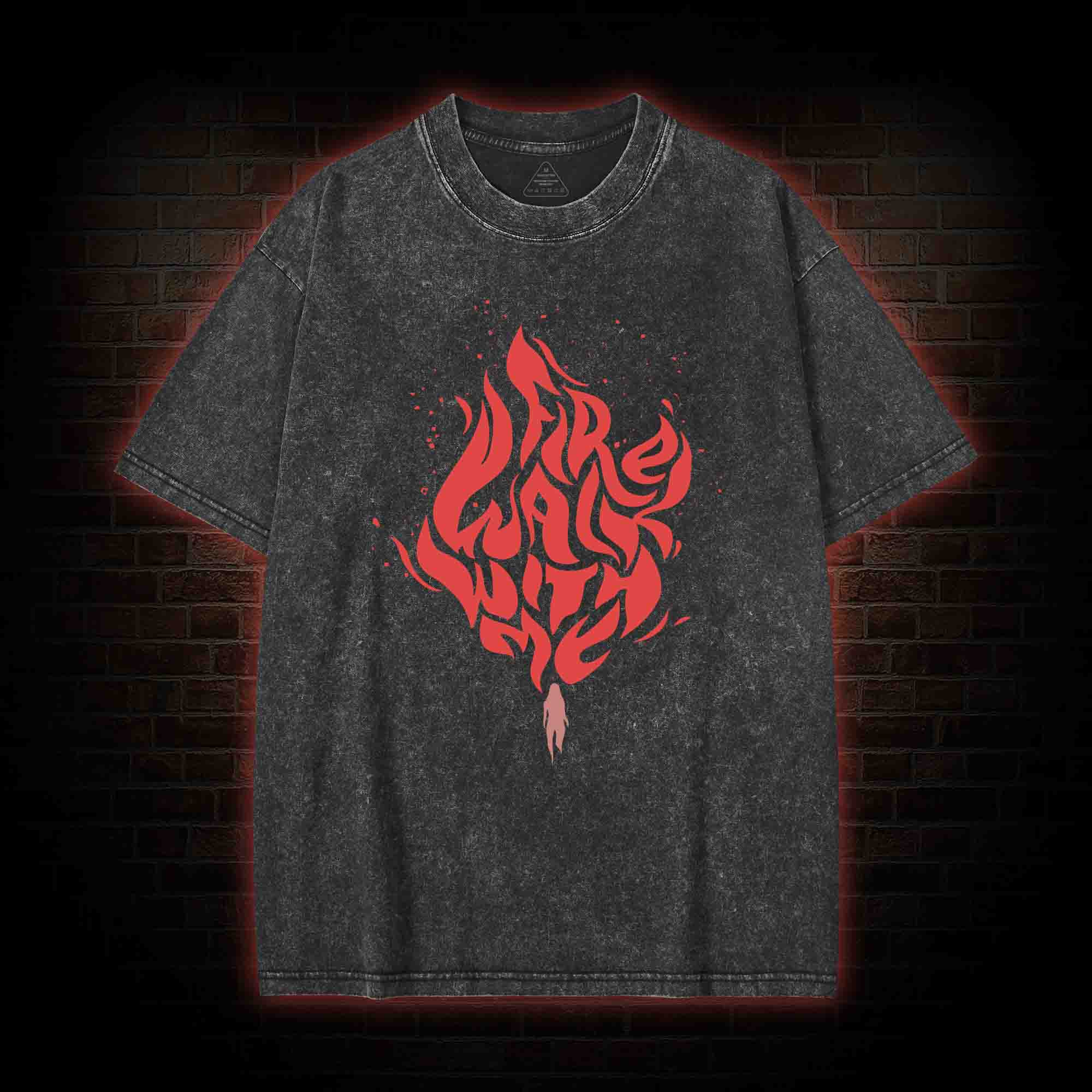Fire Walk With Me Washed T-shirt