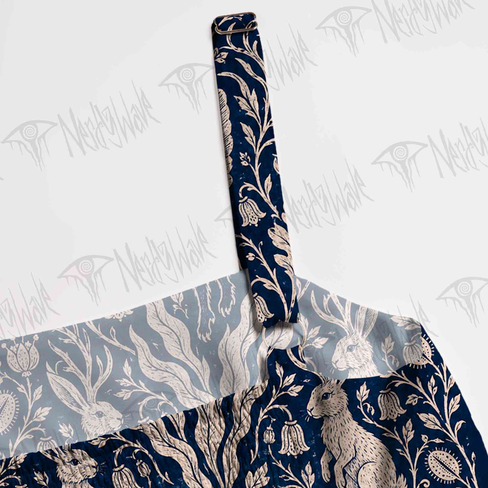 Cryptids Wide Straps Maxi Dress
