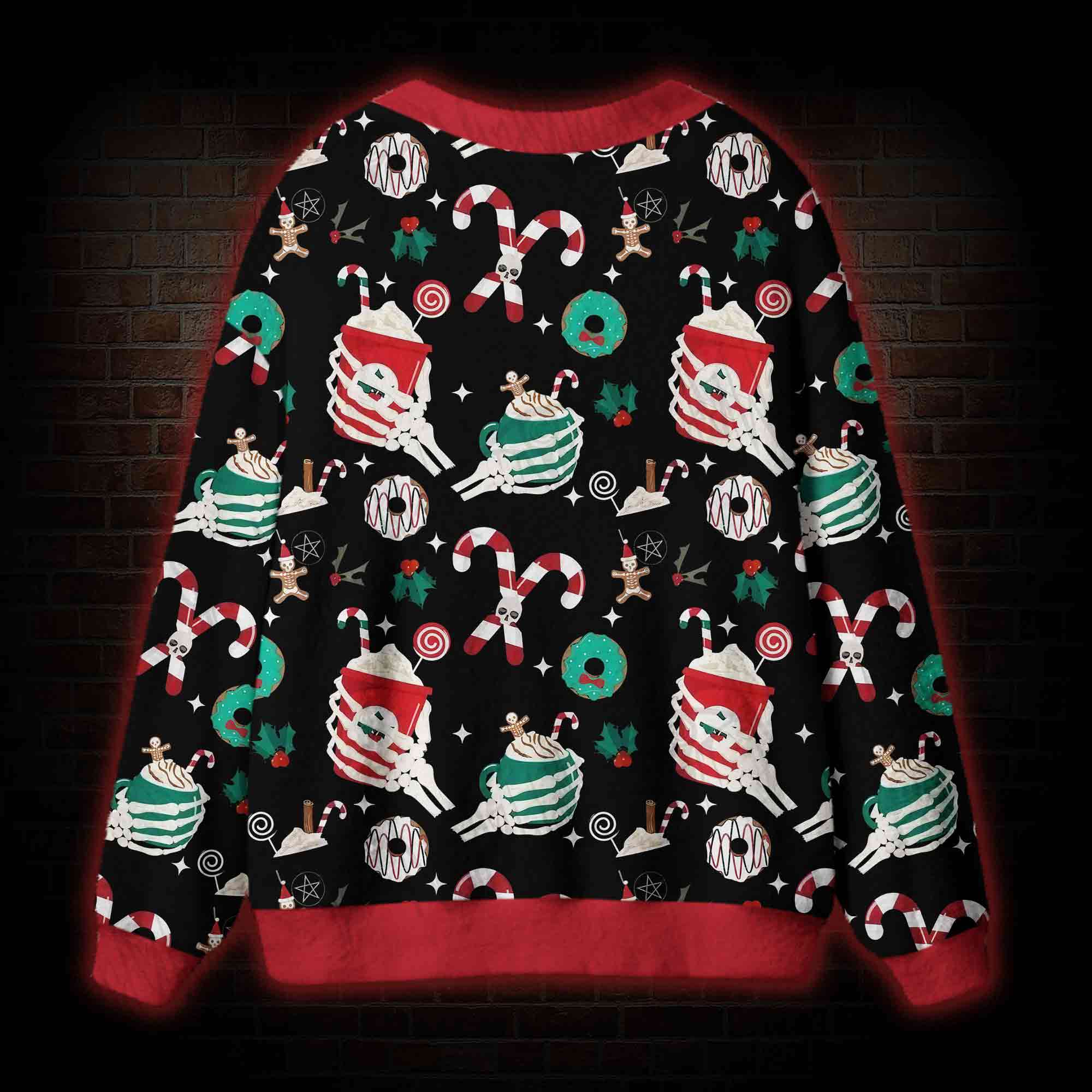 Creepmas Vibes Cardigan Sweater
