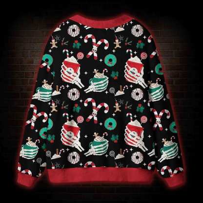 Creepmas Vibes Cardigan Sweater