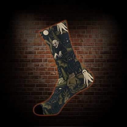 Cryptid Forest Socks