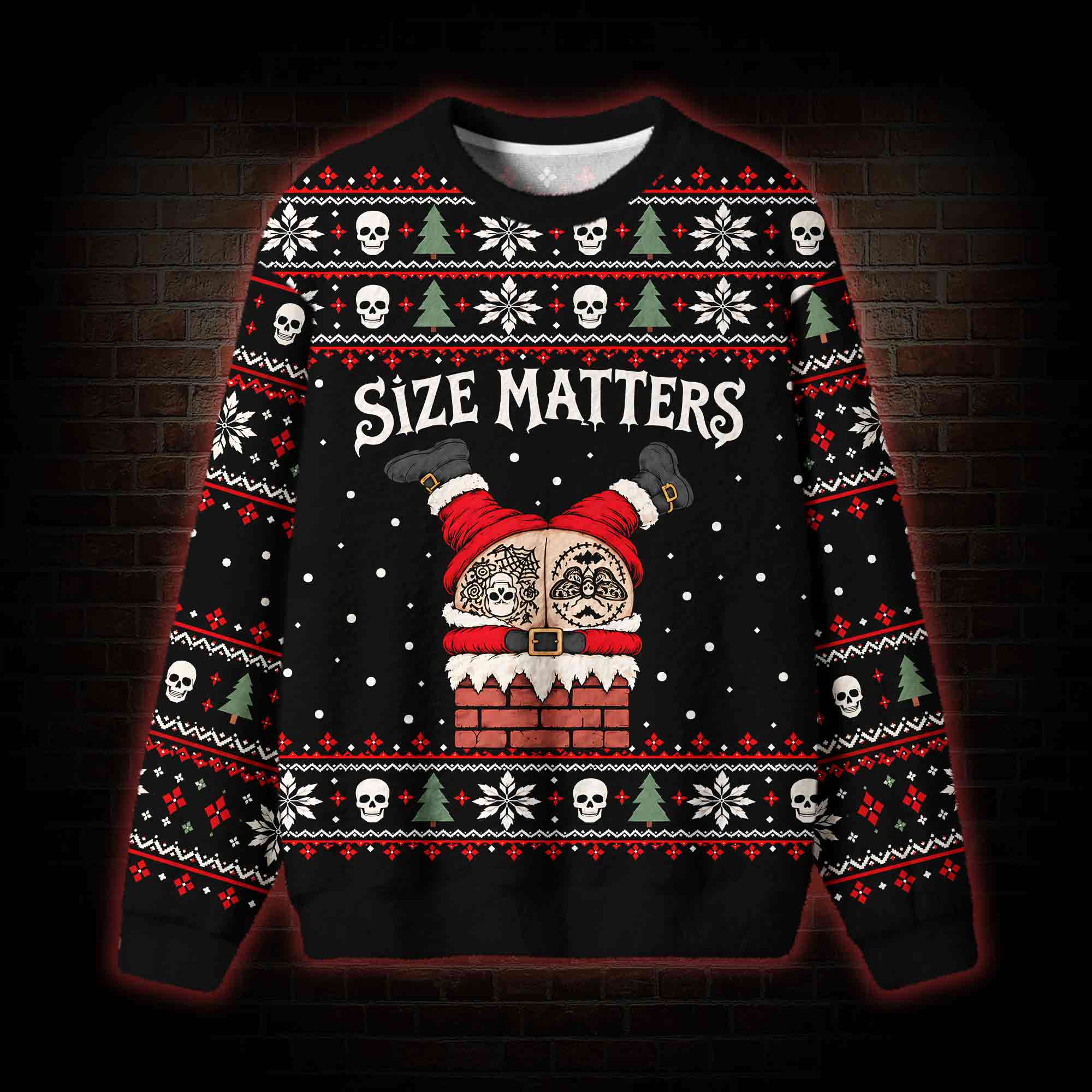 Size Matters Ugly Sweatshirts