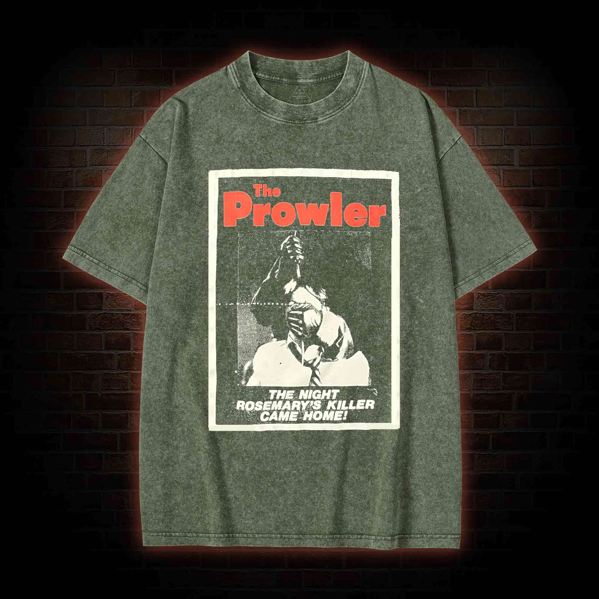The Night Killer Came Home Washed T-shirt