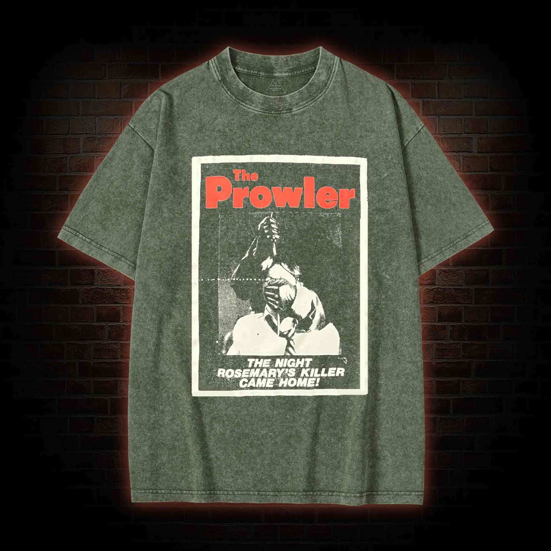 The Night Killer Came Home Washed T-shirt