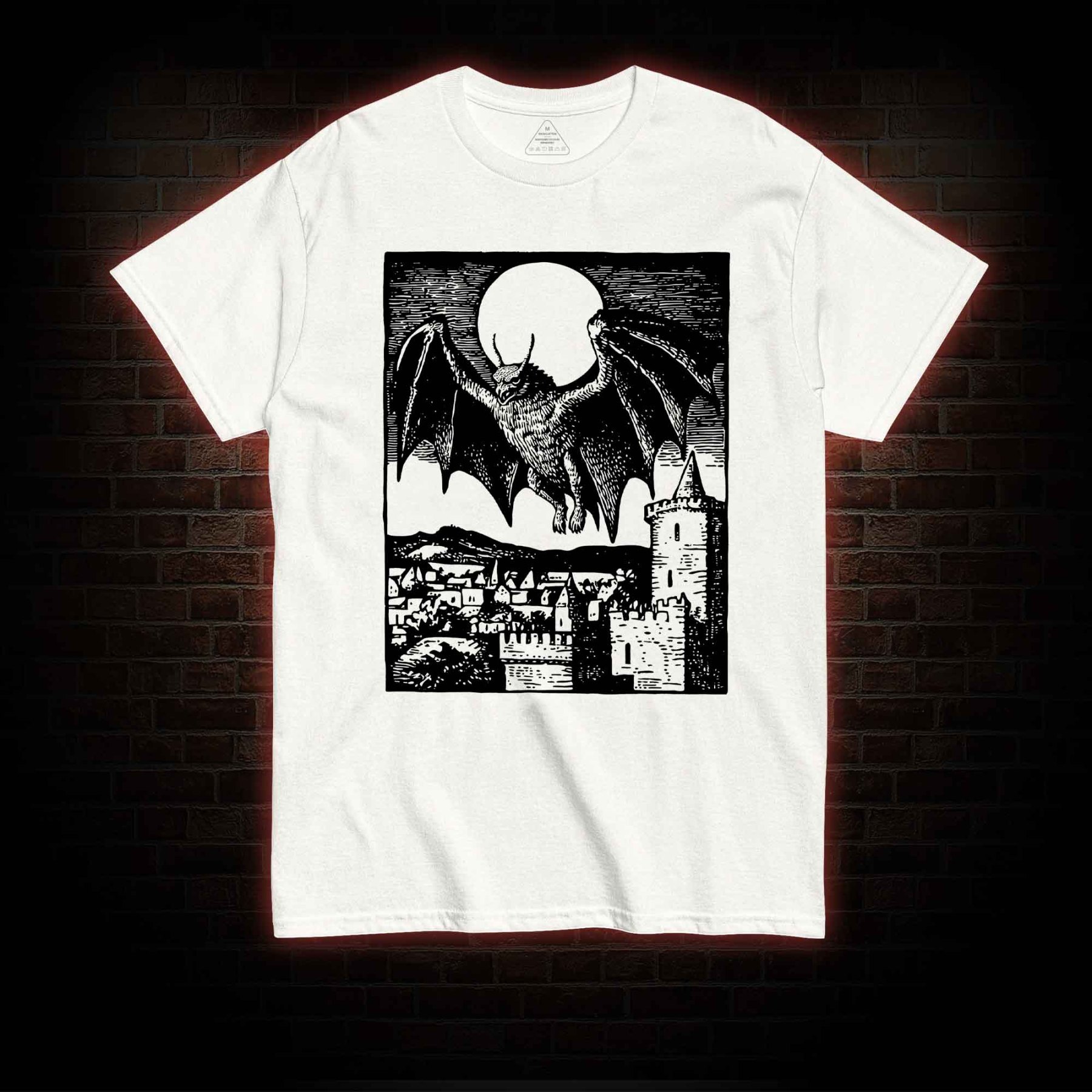 Vintage Mothman Monster T-shirt 