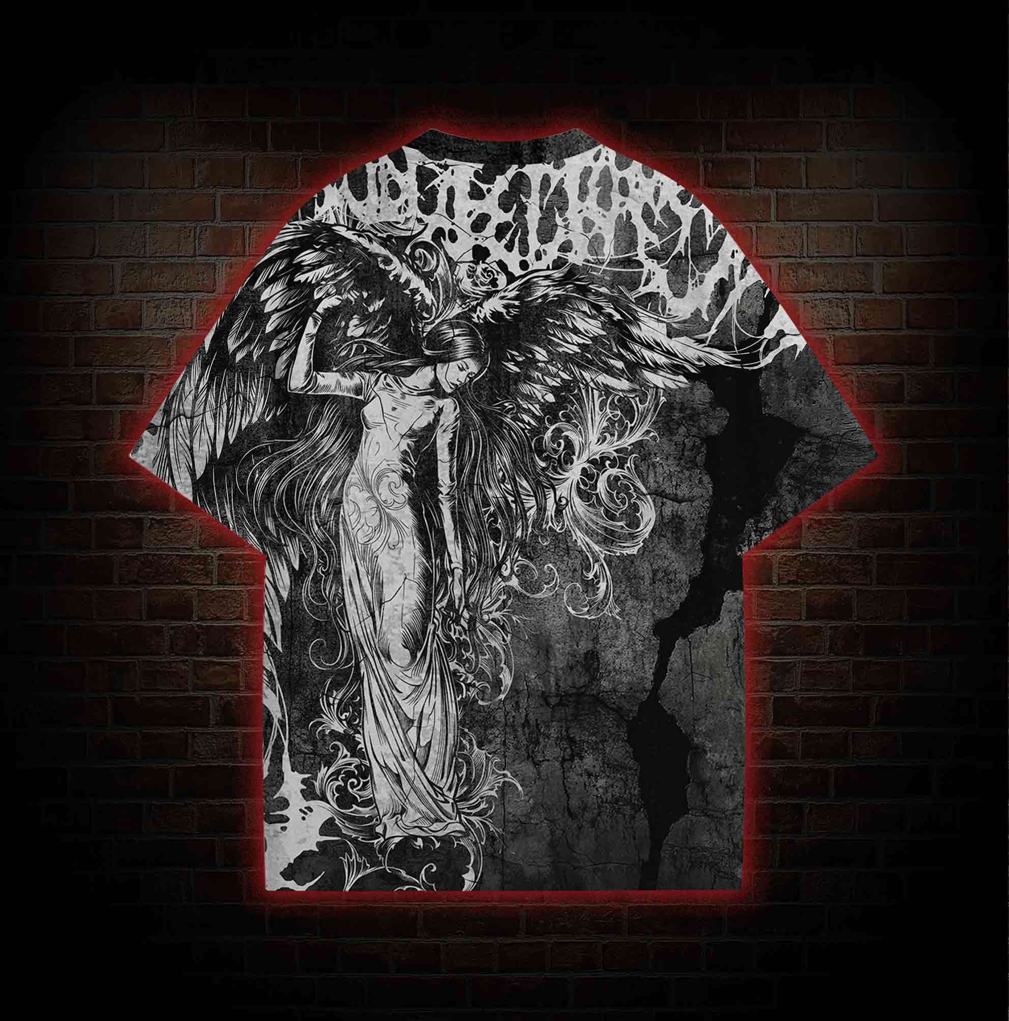 Fallen Angel Graphic T-shirt