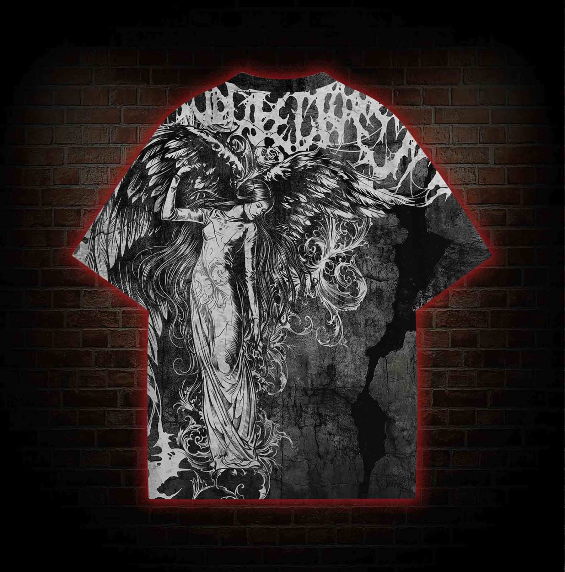 Fallen Angel Graphic T-shirt