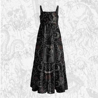 Til Death Do Us Apart Wide Straps Maxi Dress
