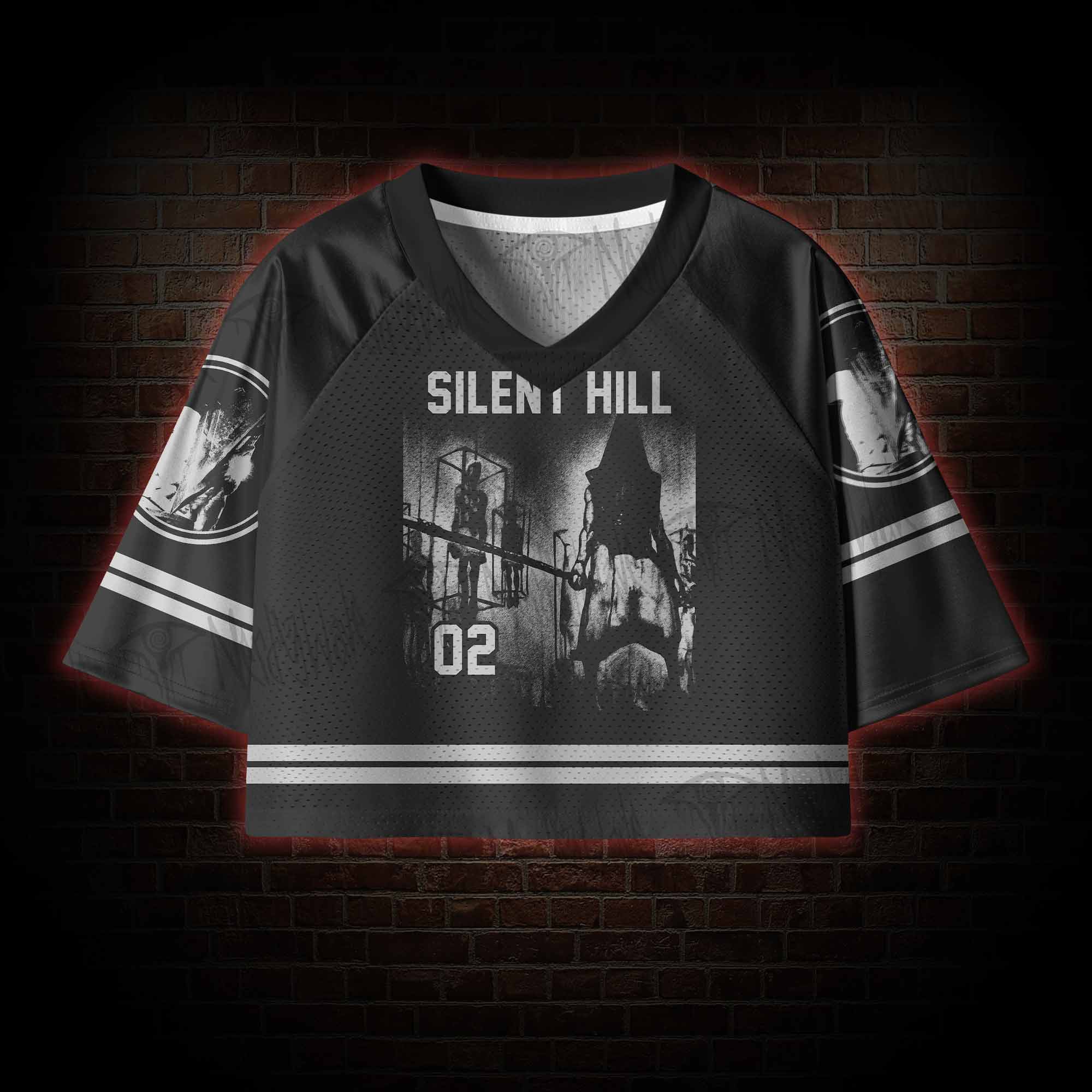 The Silent is Broken Jersey Women's Cropped Mesh Jersey