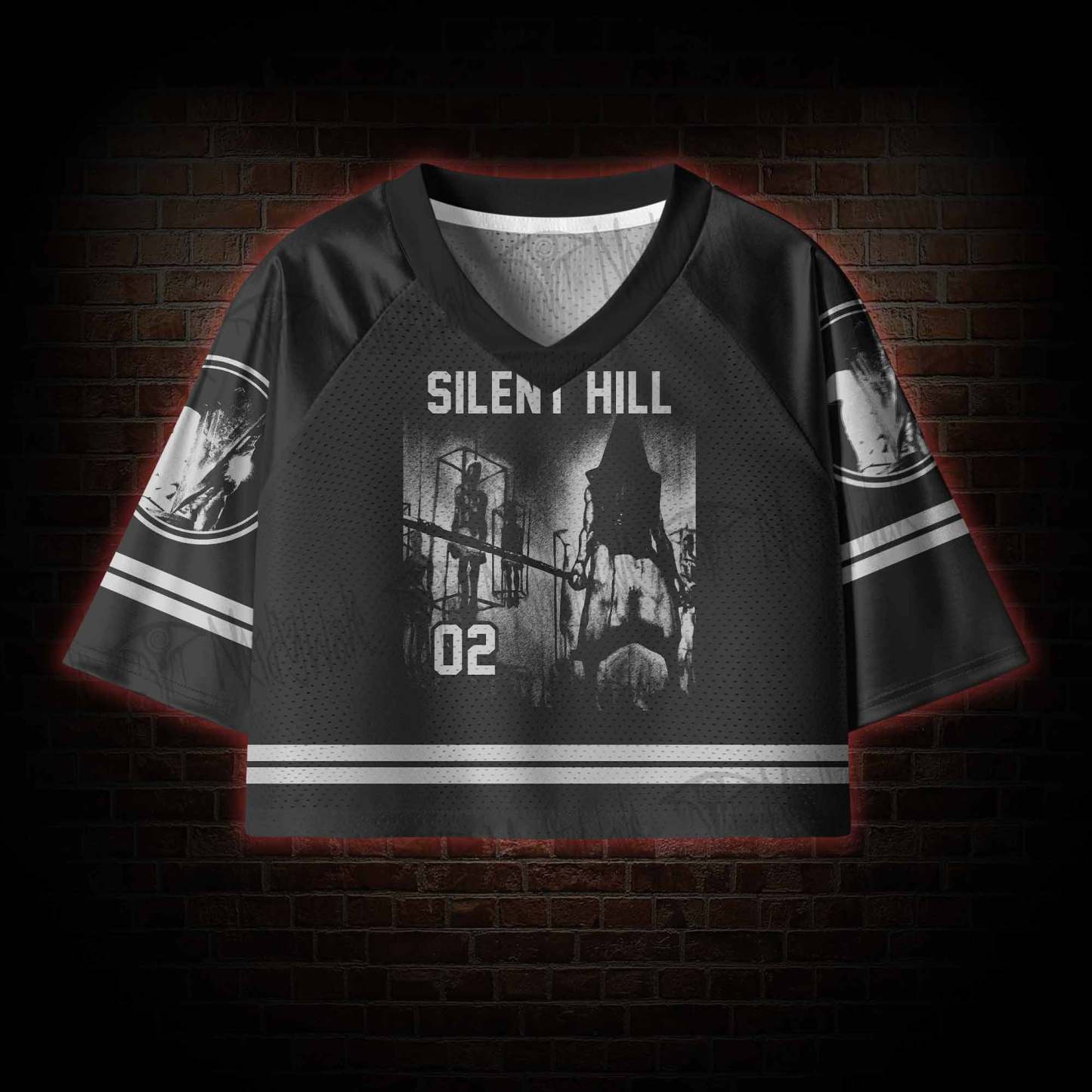 The Silent is Broken Jersey Women's Cropped Mesh Jersey