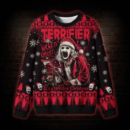 It's a Terrifying Christmas Ugly Sweatshirts