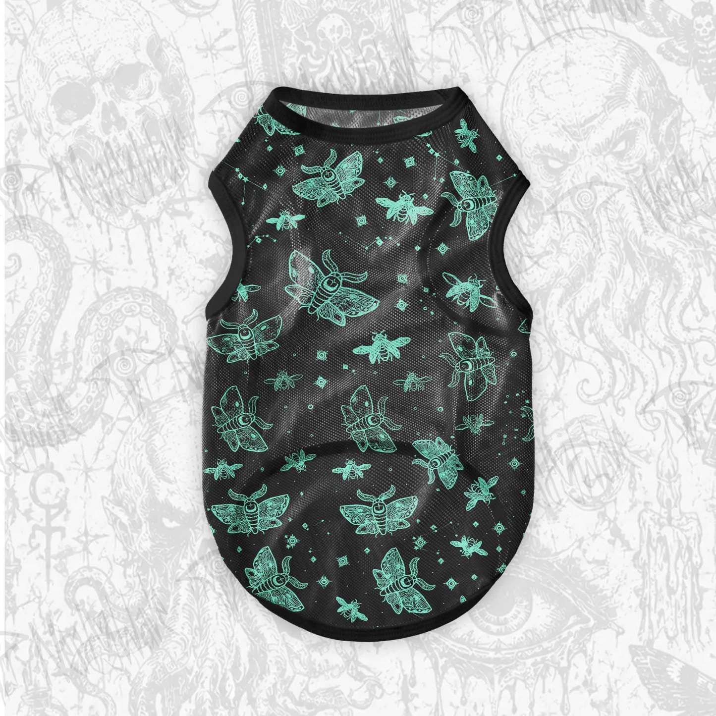 Midnight Flying Insects Pet Jersey