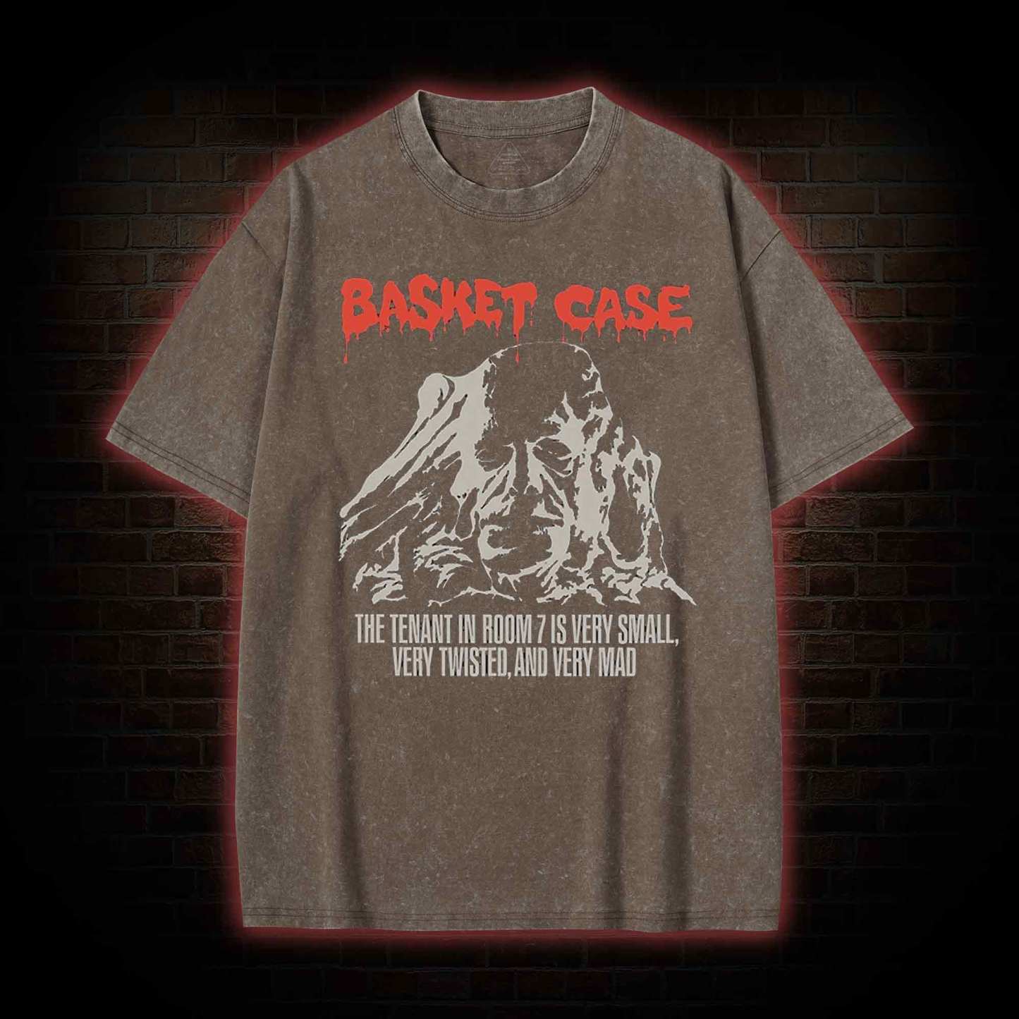 Very Small Very Twisted and Very Mad Washed T-shirt