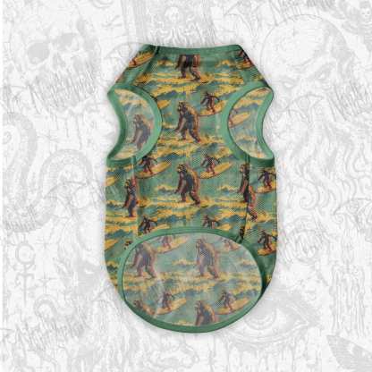 Bigfoot Surfing Pet Jersey