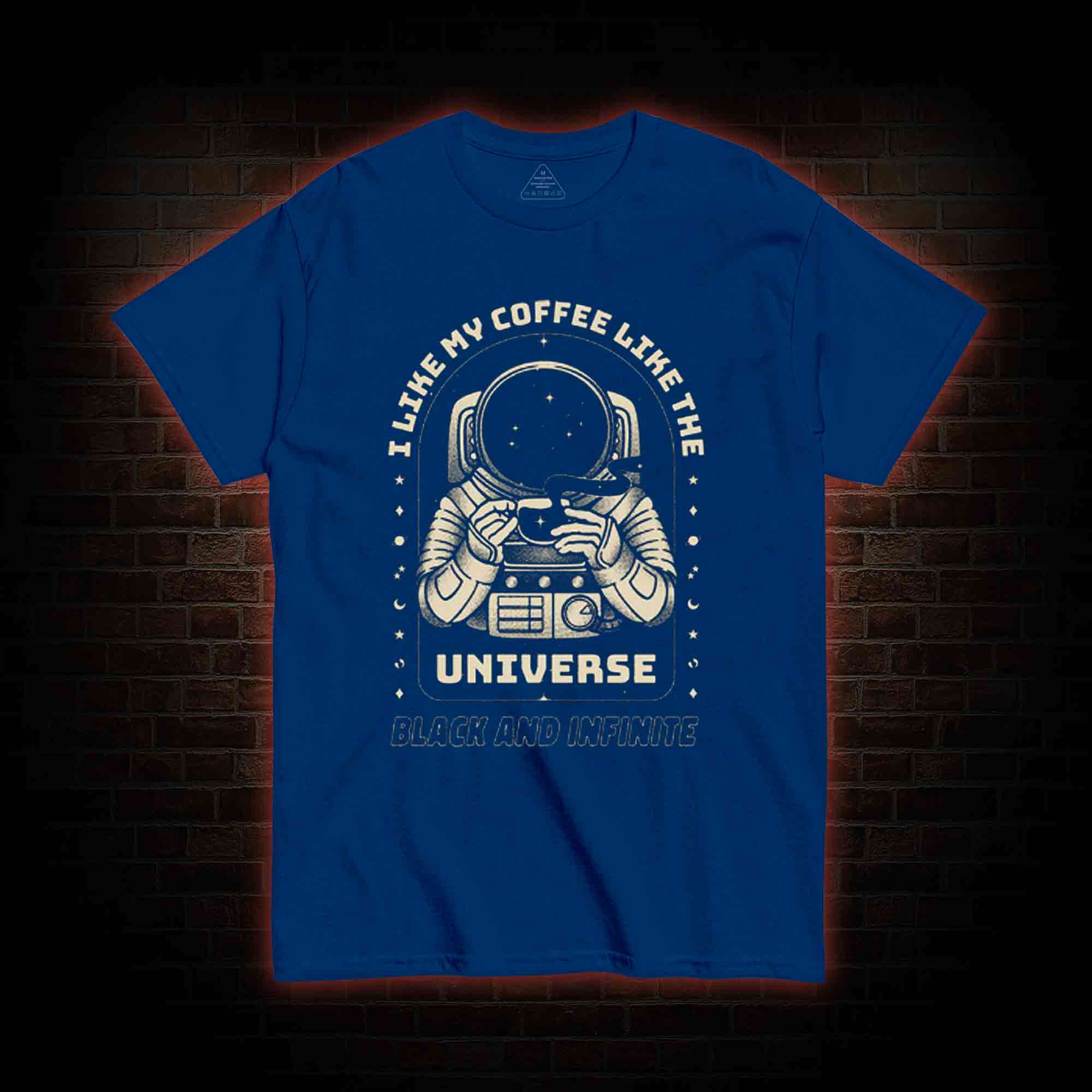 I Like My Coffee Like The Universe T-shirt