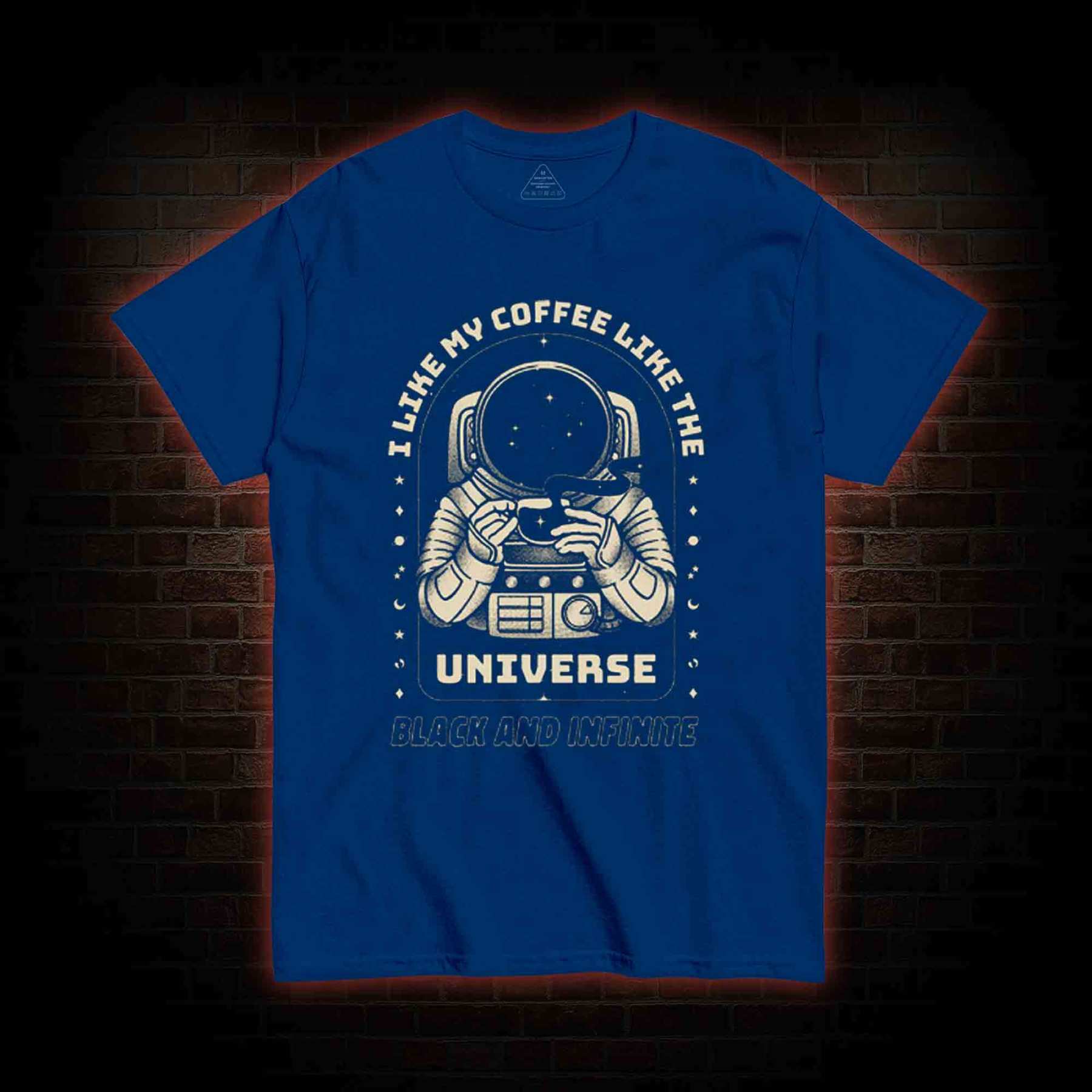I Like My Coffee Like The Universe T-shirt
