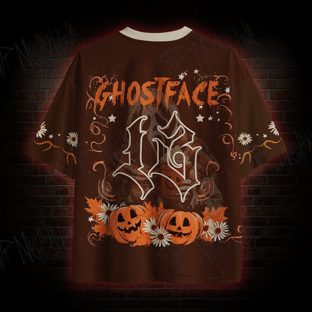 Pumpkin Scream Mesh Jersey