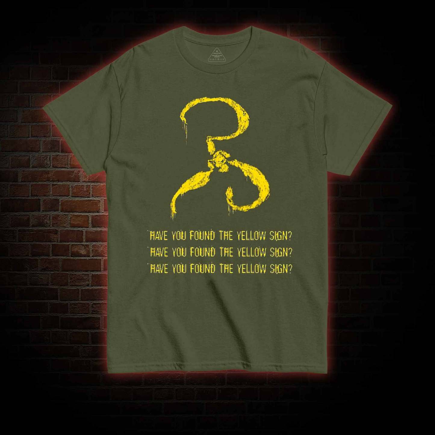 Have you found the Yellow Sign T-shirt 
