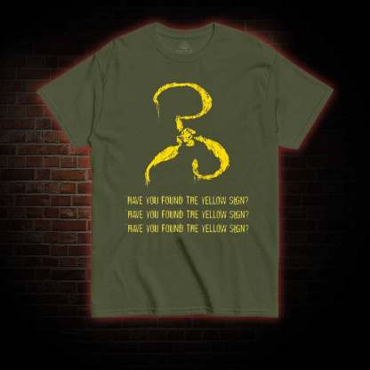 Have you found the Yellow Sign T-shirt 