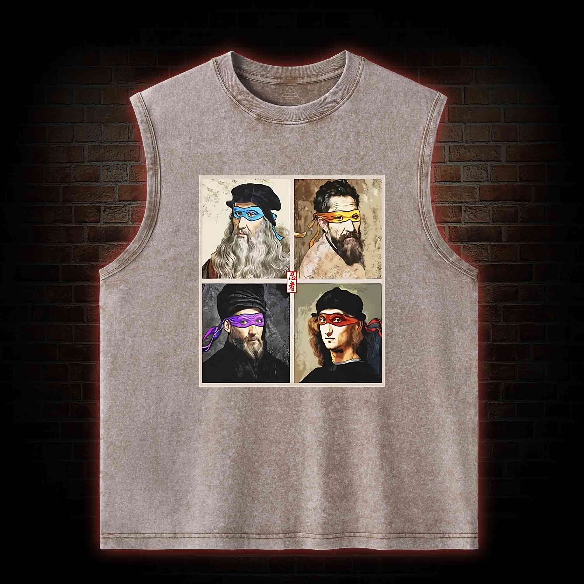 Masters of the Renaissance in the Light Tank Top