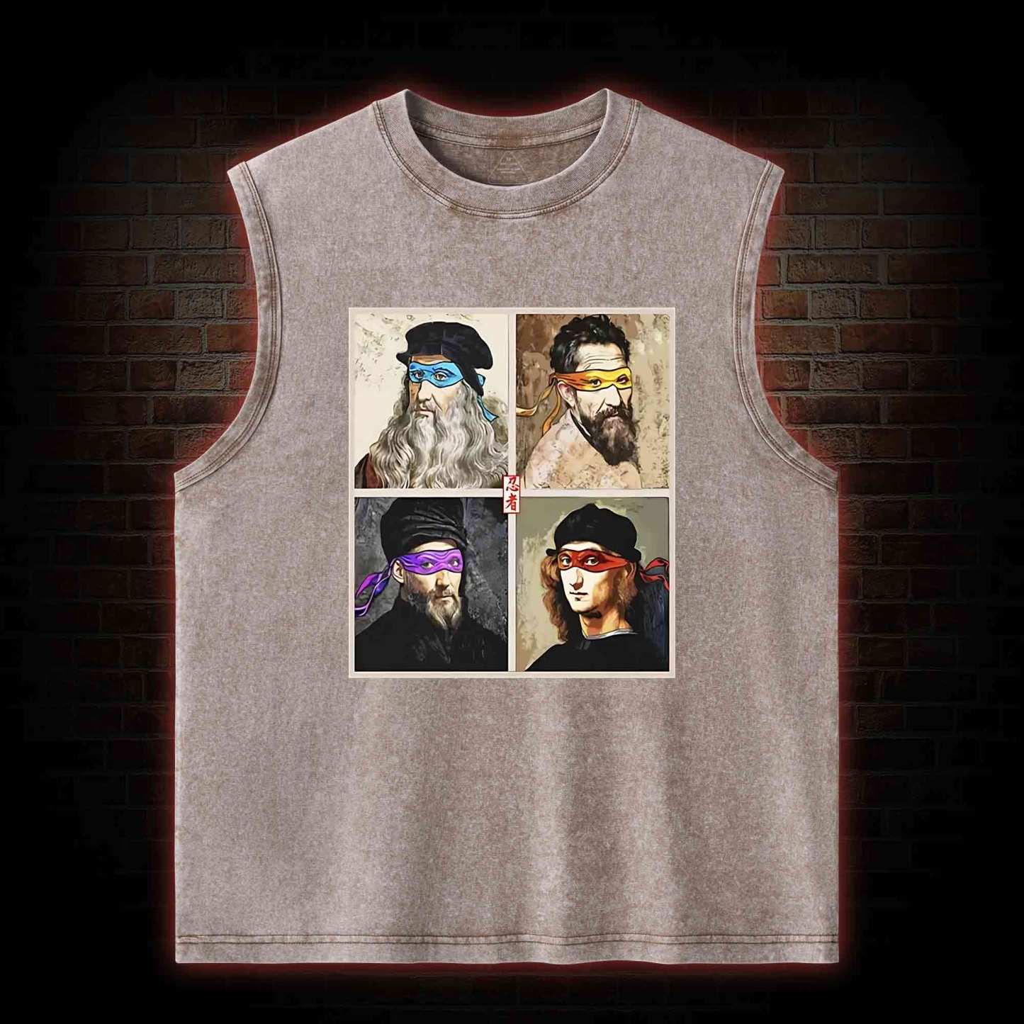 Masters of the Renaissance in the Light Tank Top