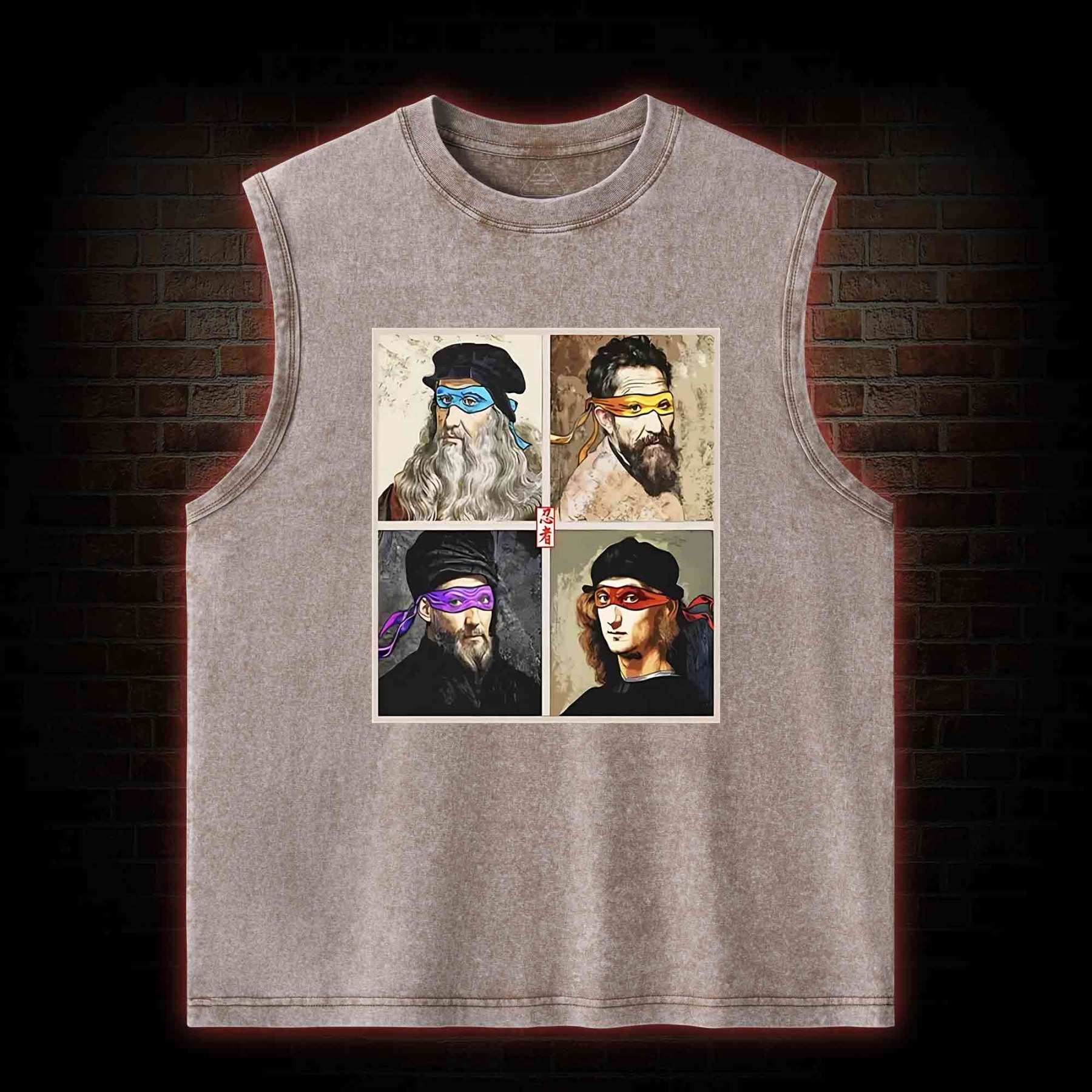 Masters of the Renaissance in the Light Tank Top