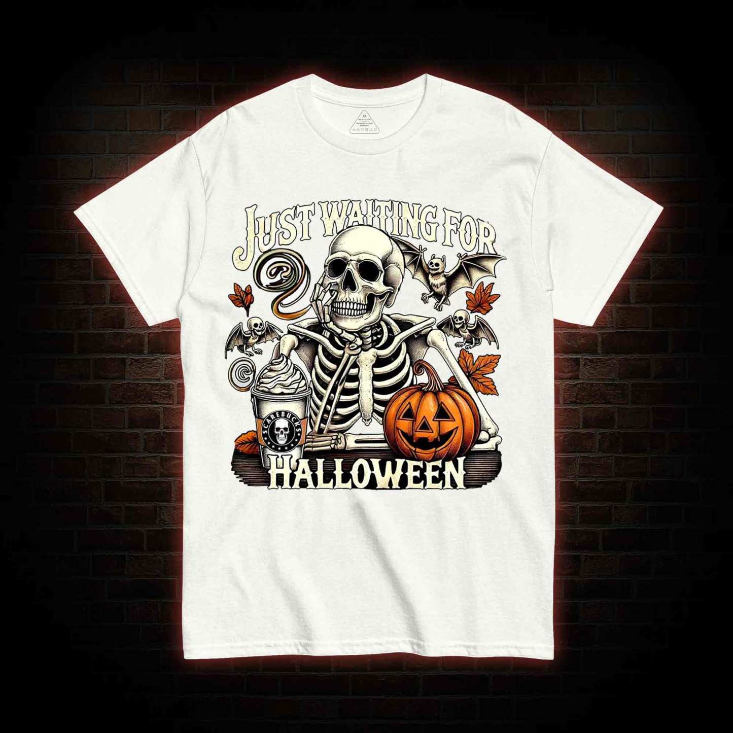 Just Waiting for Halloween T-shirt