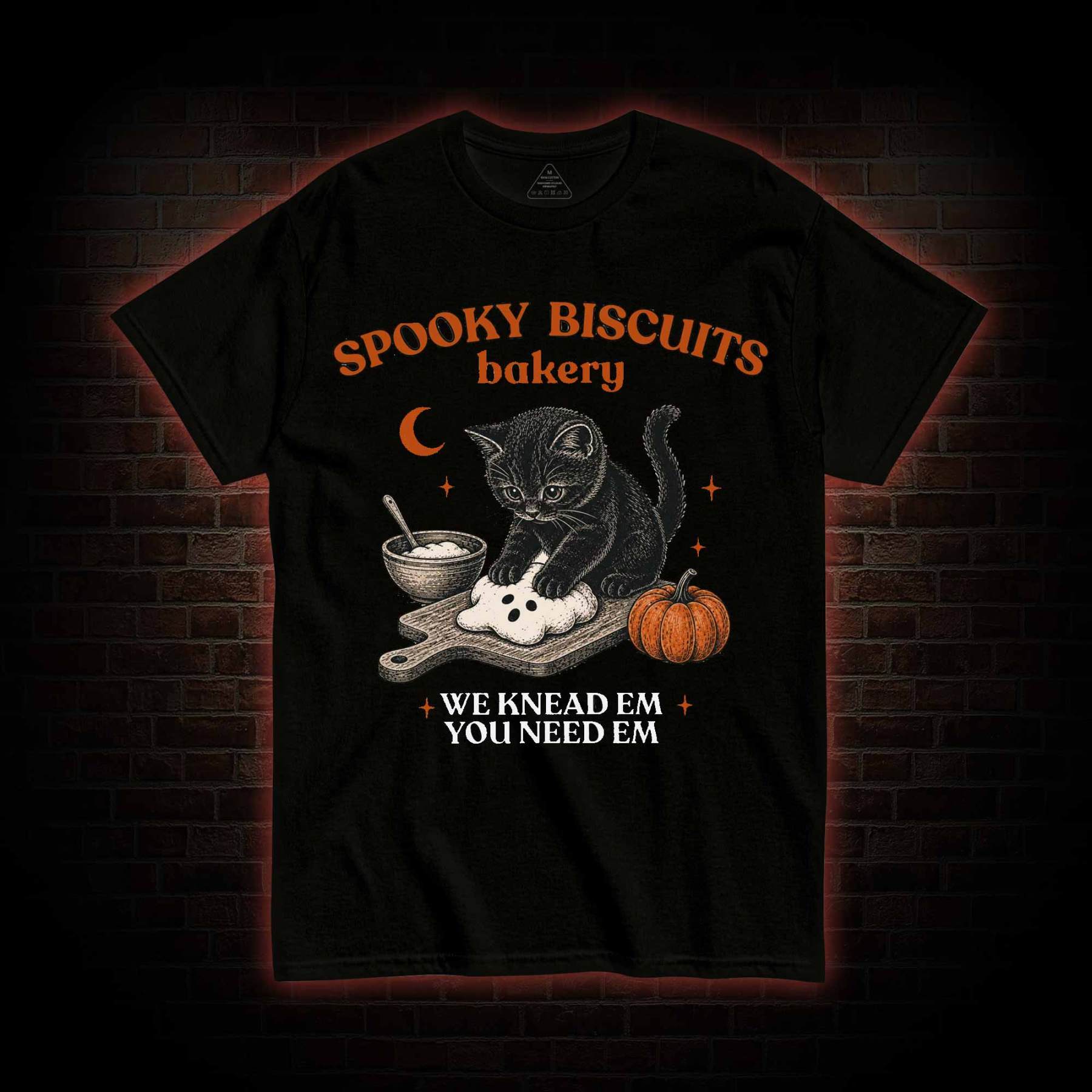 Spooky Biscuits Bakery T-shirt