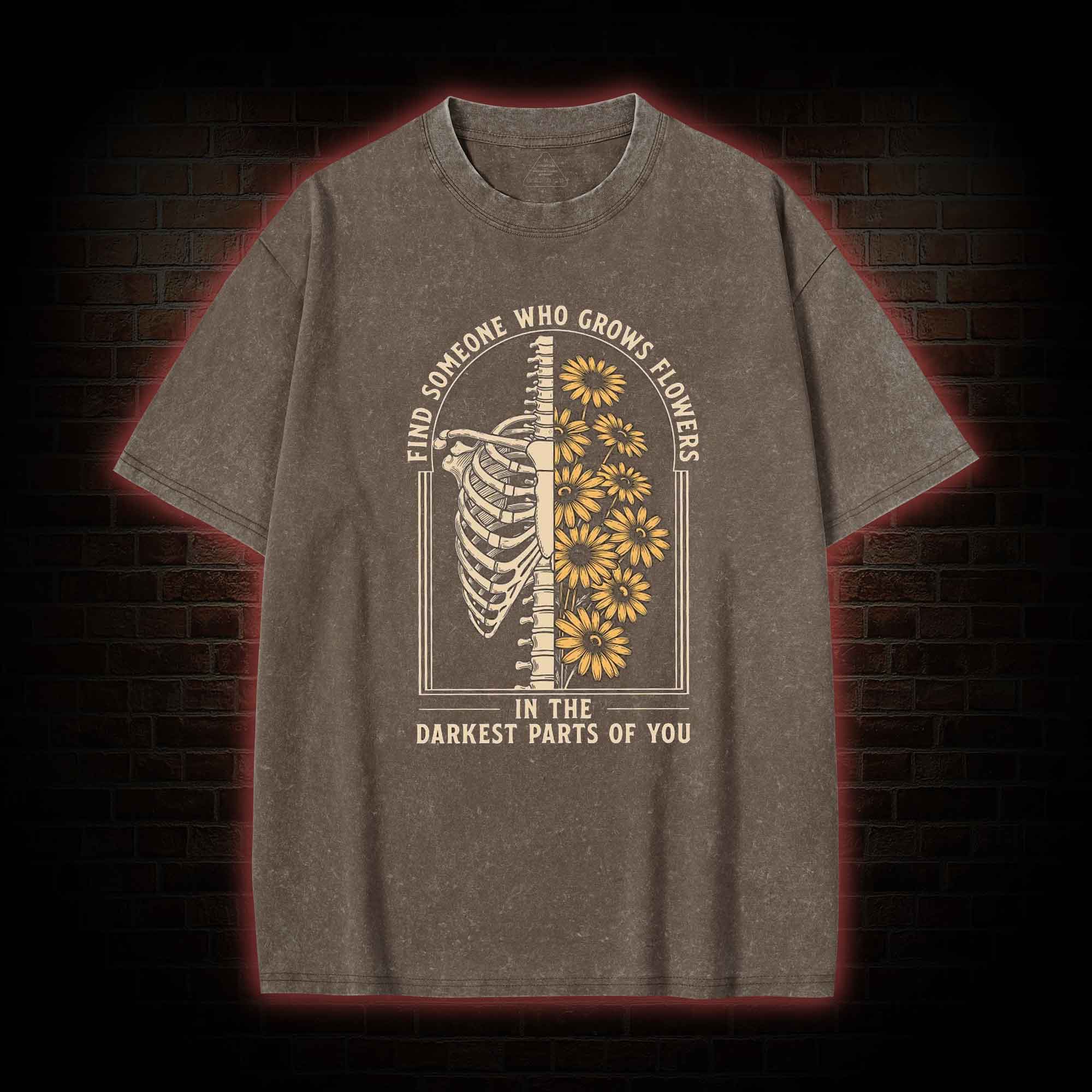 Find Someone Washed T-shirt