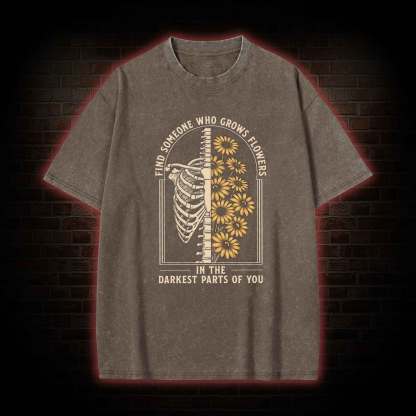 Find Someone Washed T-shirt
