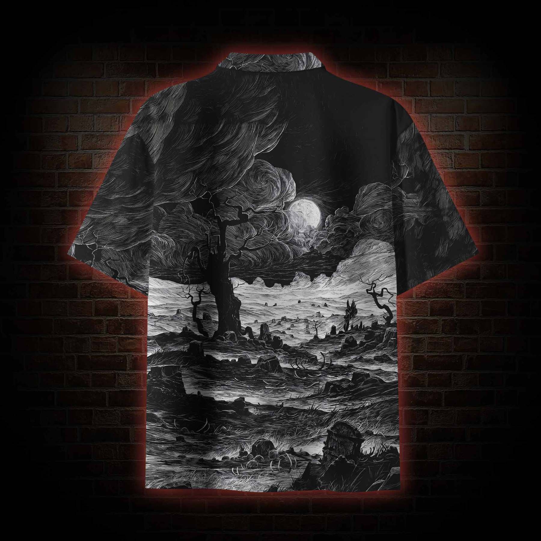 Doomsday Death and Deadwood Button-up Shirt