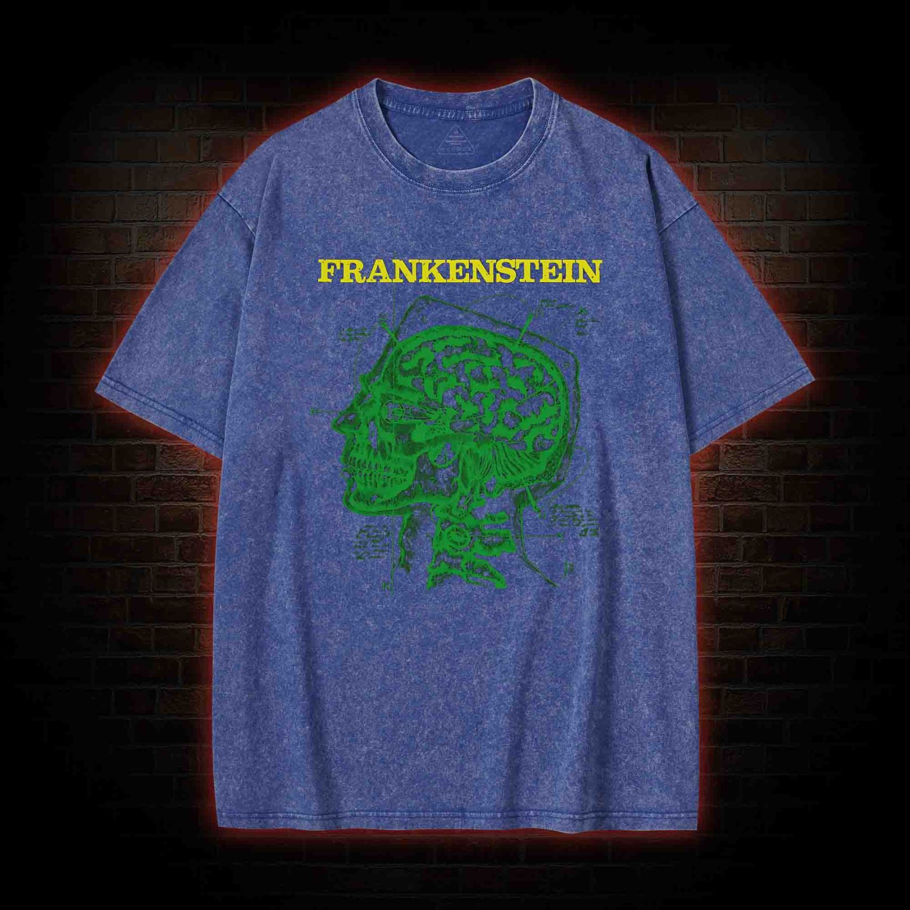 Frankenstein Inner Mind Washed T-shirt