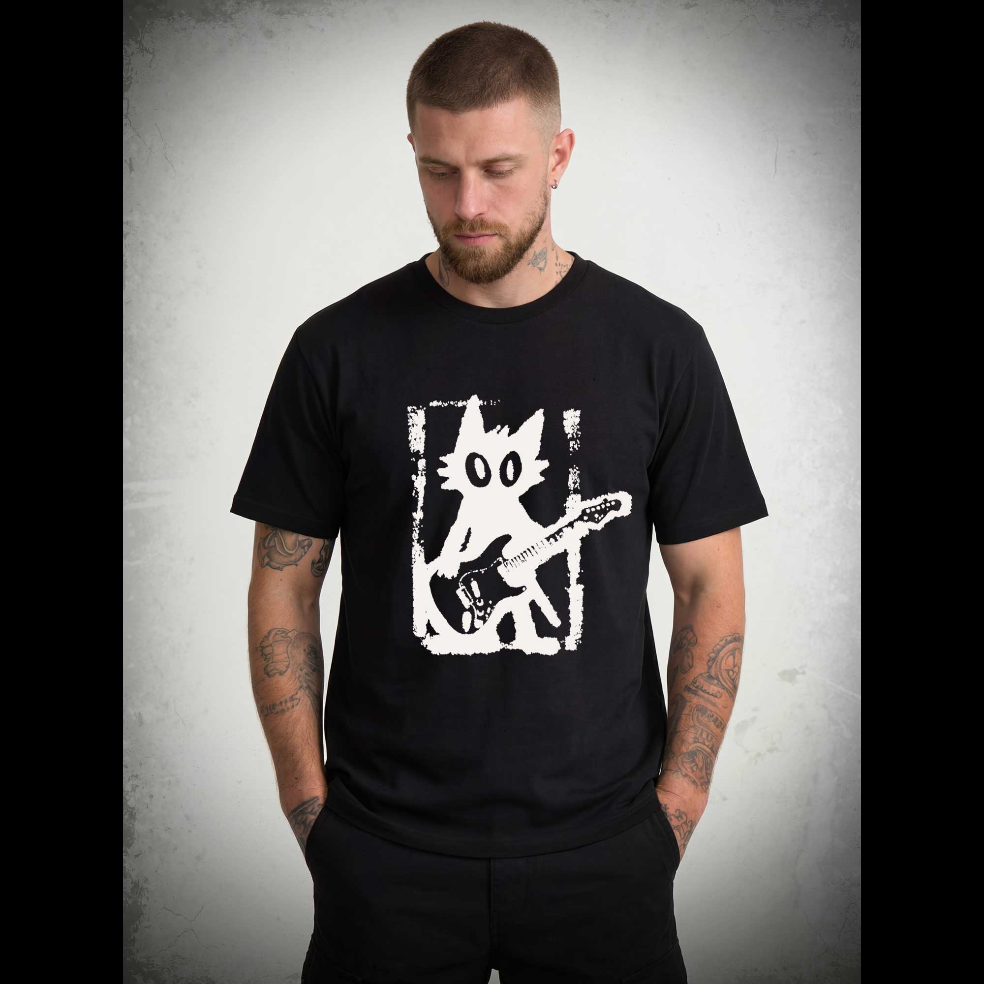 Rock and Roll Cat T-shirt