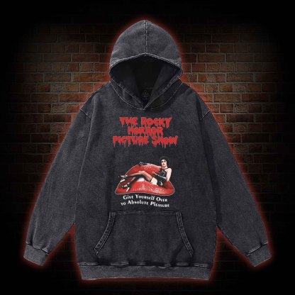 Give Yourself Over to Absolute Pleasure Washed Hoodie