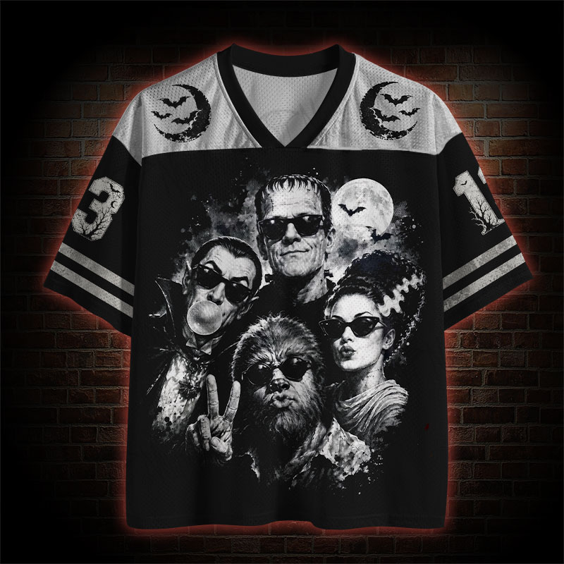 Monsters Selfie Mesh Jersey
