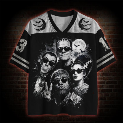 Monsters Selfie Mesh Jersey