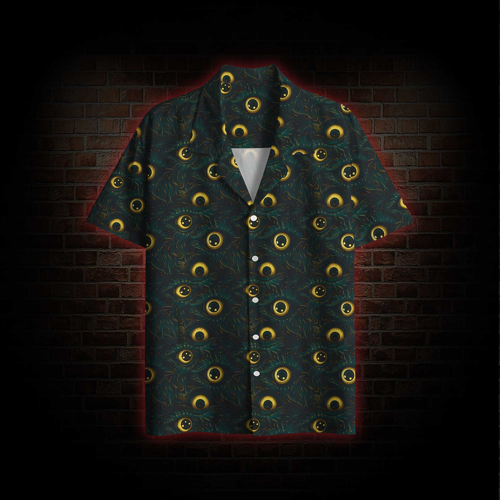 Eyes of the Deep Hawaiian Shirt